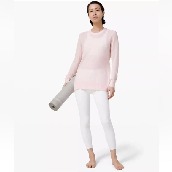 Lululemon Sincerely Yours Sweater in Pink Size 8 - Picture 3 of 16